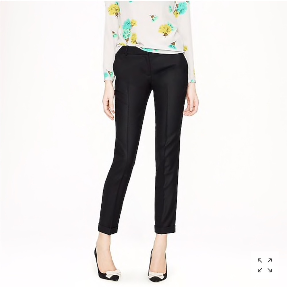J. Crew Café Capri in Wool